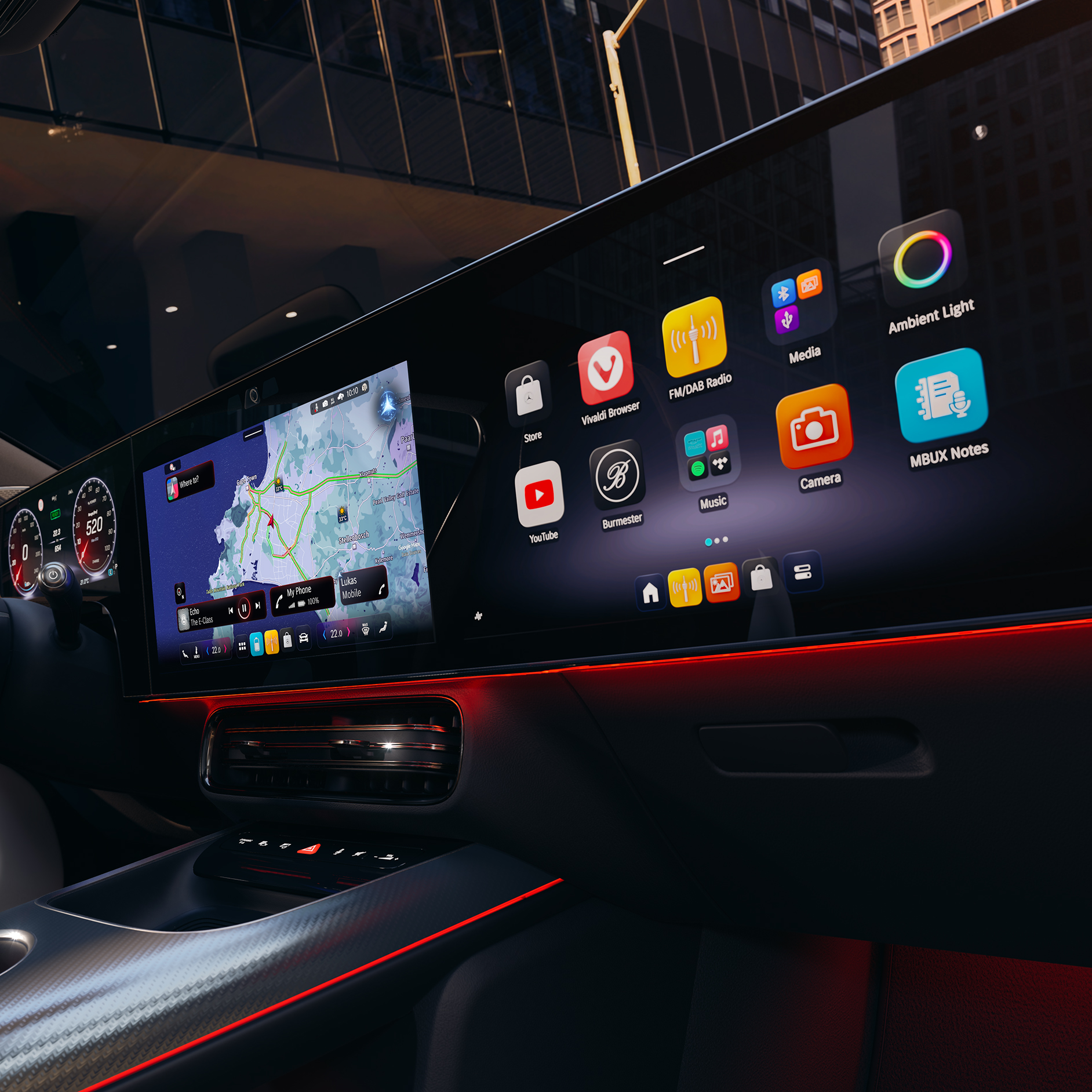 New intuitive User Interface | CLA with EQ Technology | Mercedes-Benz The Mercedes-Benz operating system of the all-new all-electric CLA with EQ Technology.