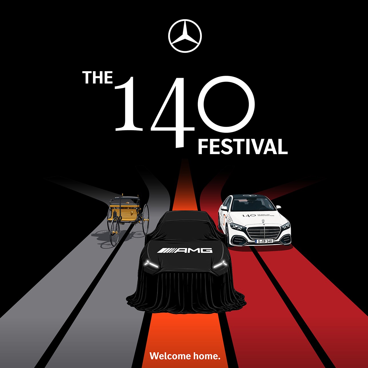 THE 140 FESTIVAL & the World premiere of all-new Mercedes-AMG GT SUV.