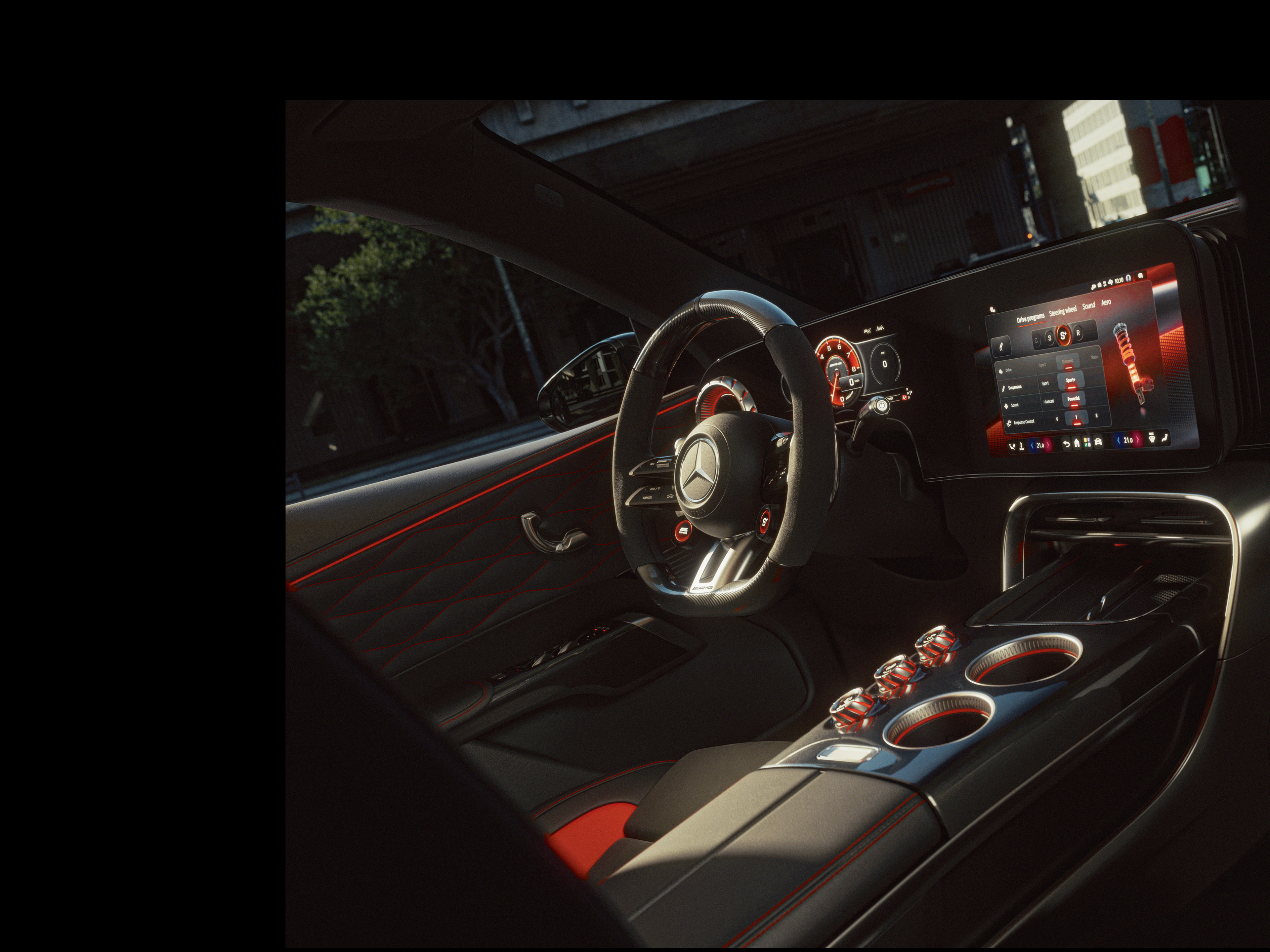 Interior | GT SUV | Mercedes-AMG The interior of the all-new GT SUV from Mercedes-AMG.