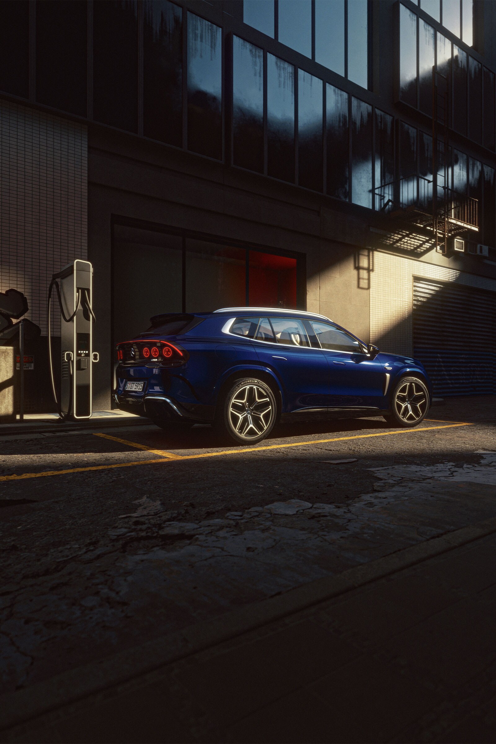 The all-new Mercedes-AMG GT SUV: Hyper-fast charging