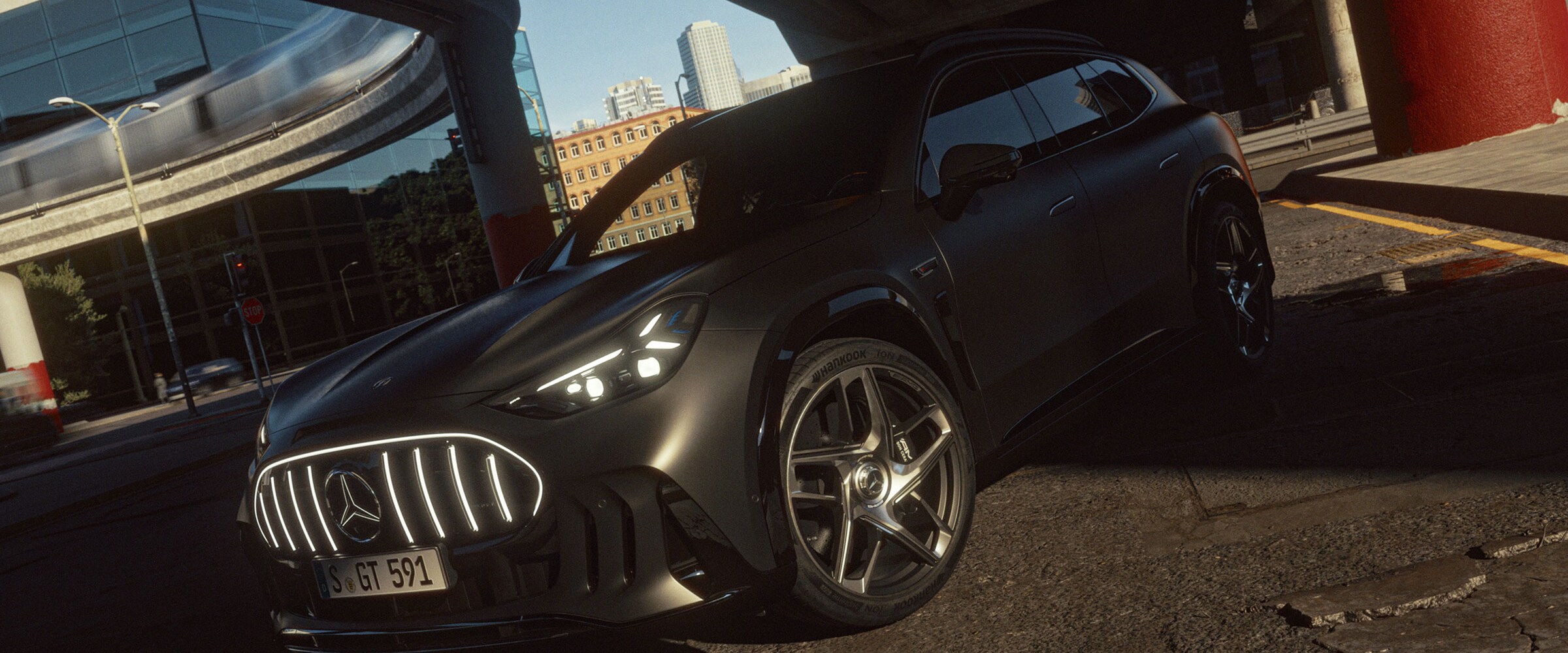 The all-new Mercedes-AMG GT SUV