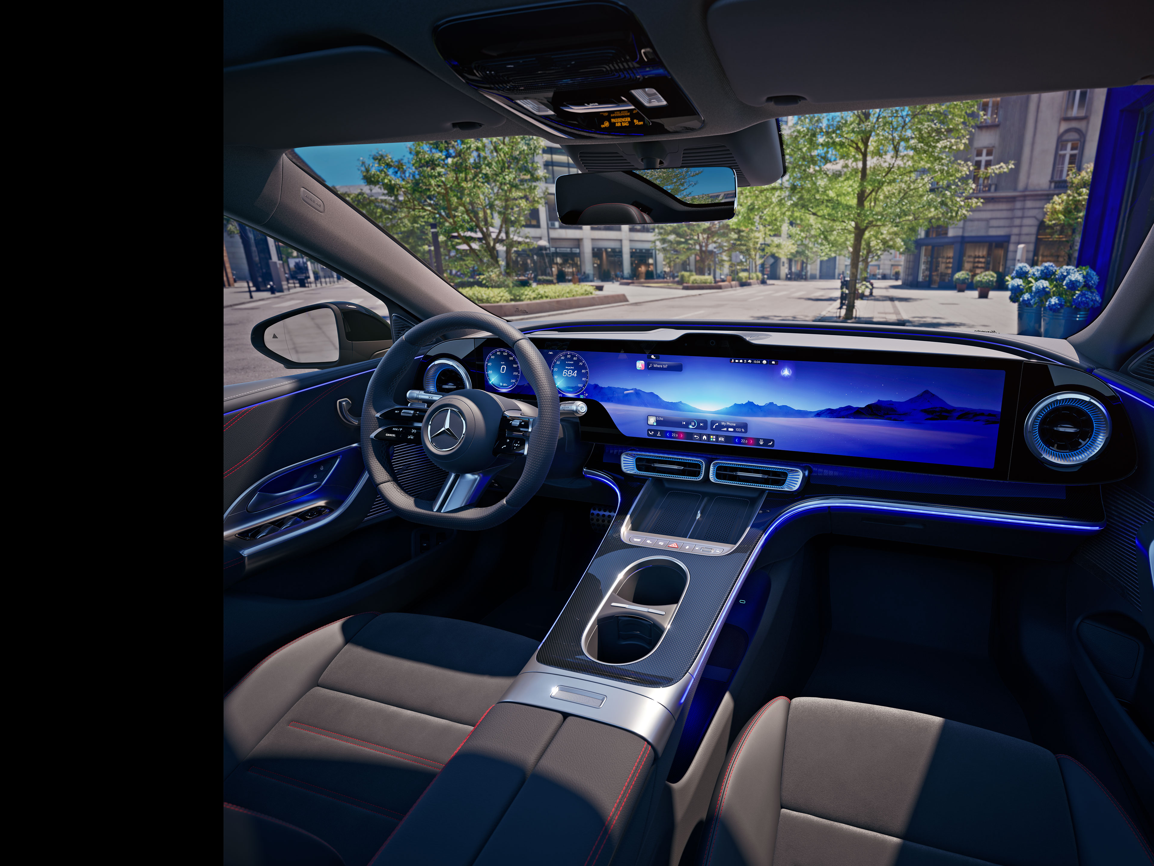 Interior | C-Class | Mercedes-Benz The interior of the new C-Class from Mercedes-Benz.