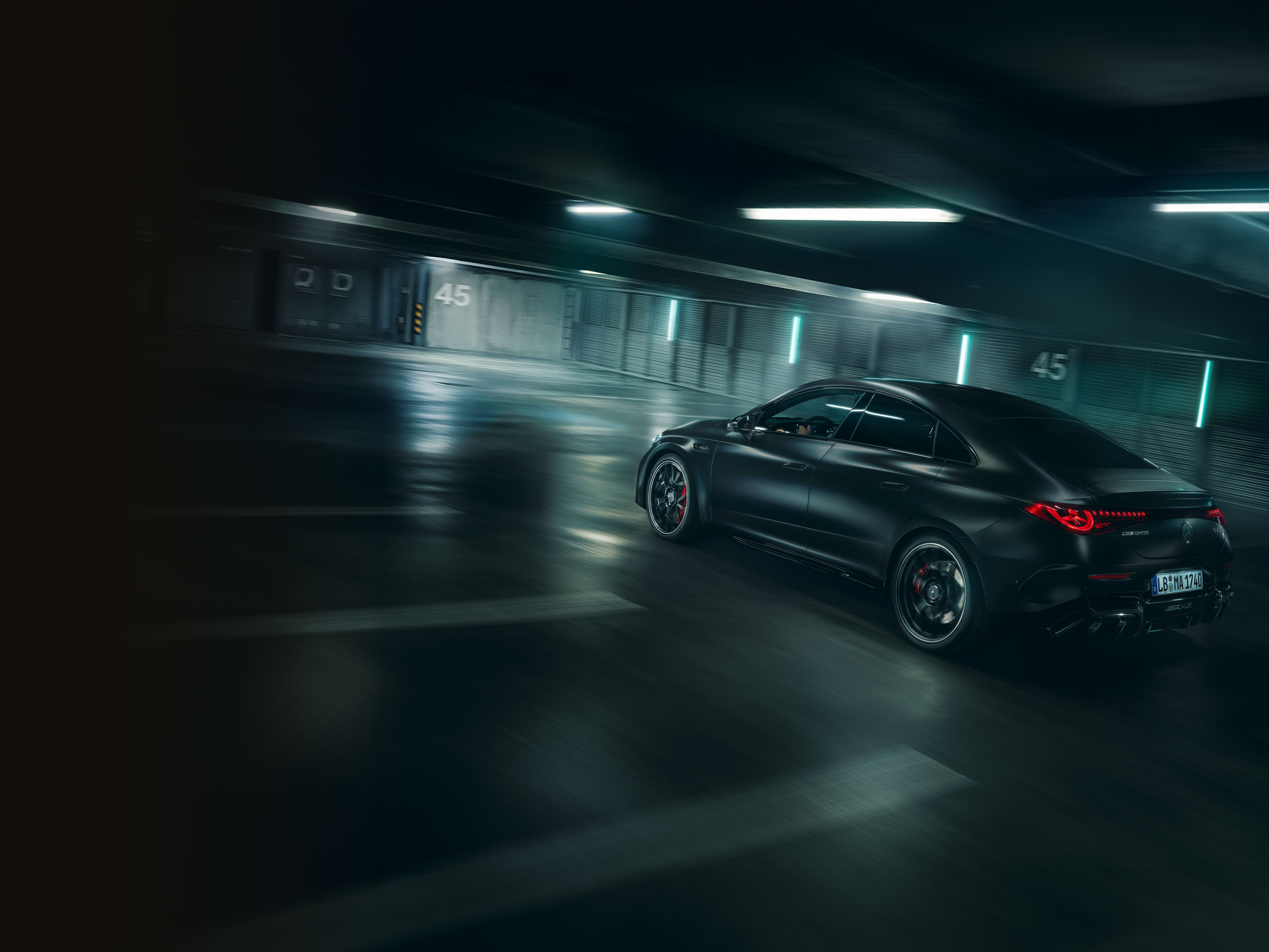 Performance | CLA | Mercedes-AMG The performance of the all-new Mercedes-AMG CLA 45 electric 4MATIC+.