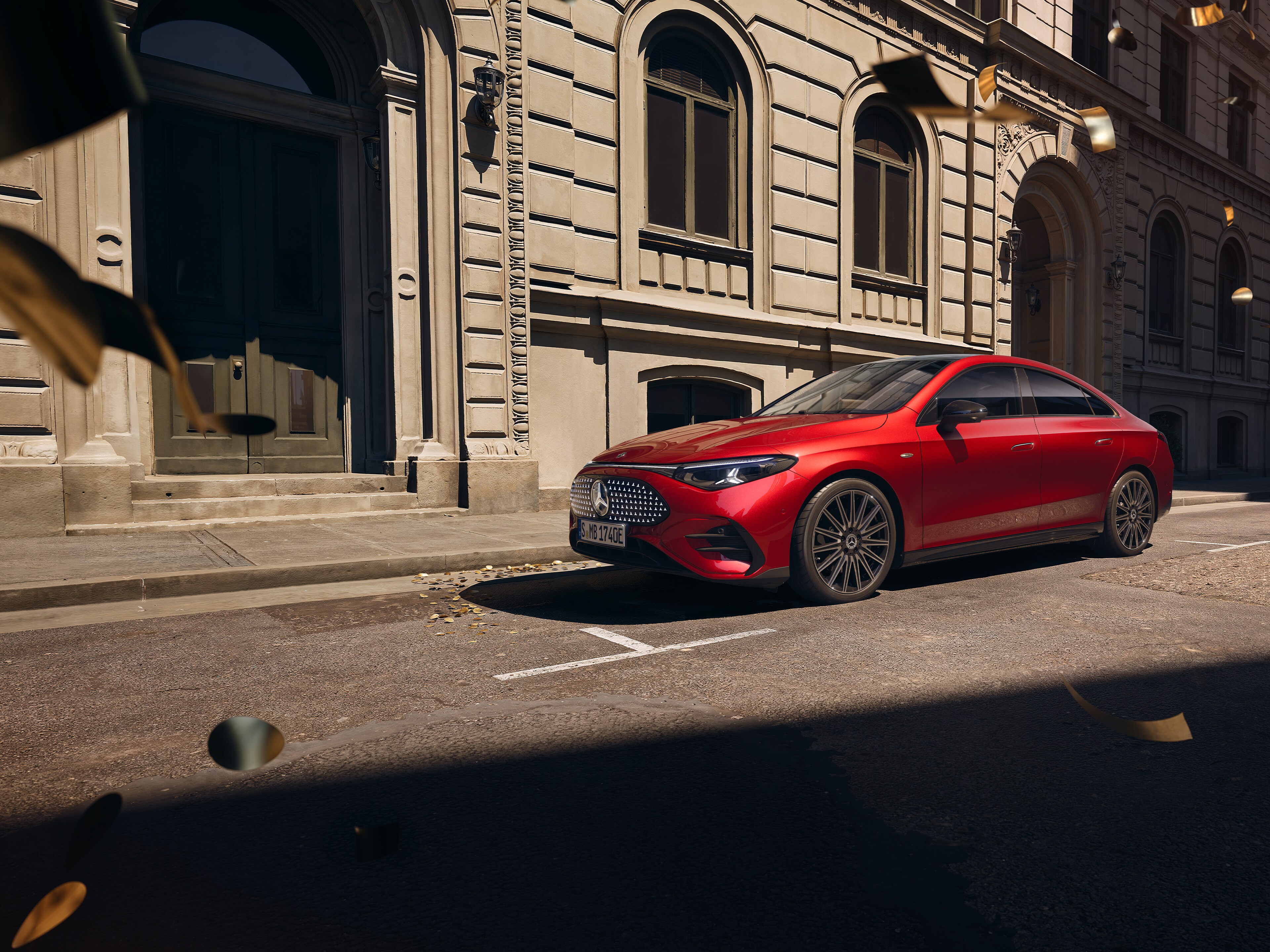 The all-new electric CLA with EQ Technology.