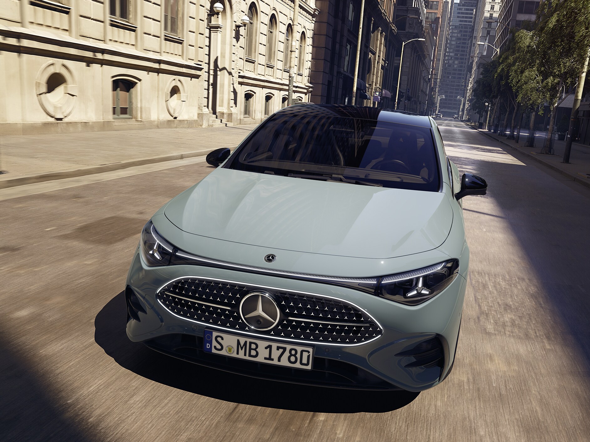 The technology of the CLA from Mercedes-Benz.