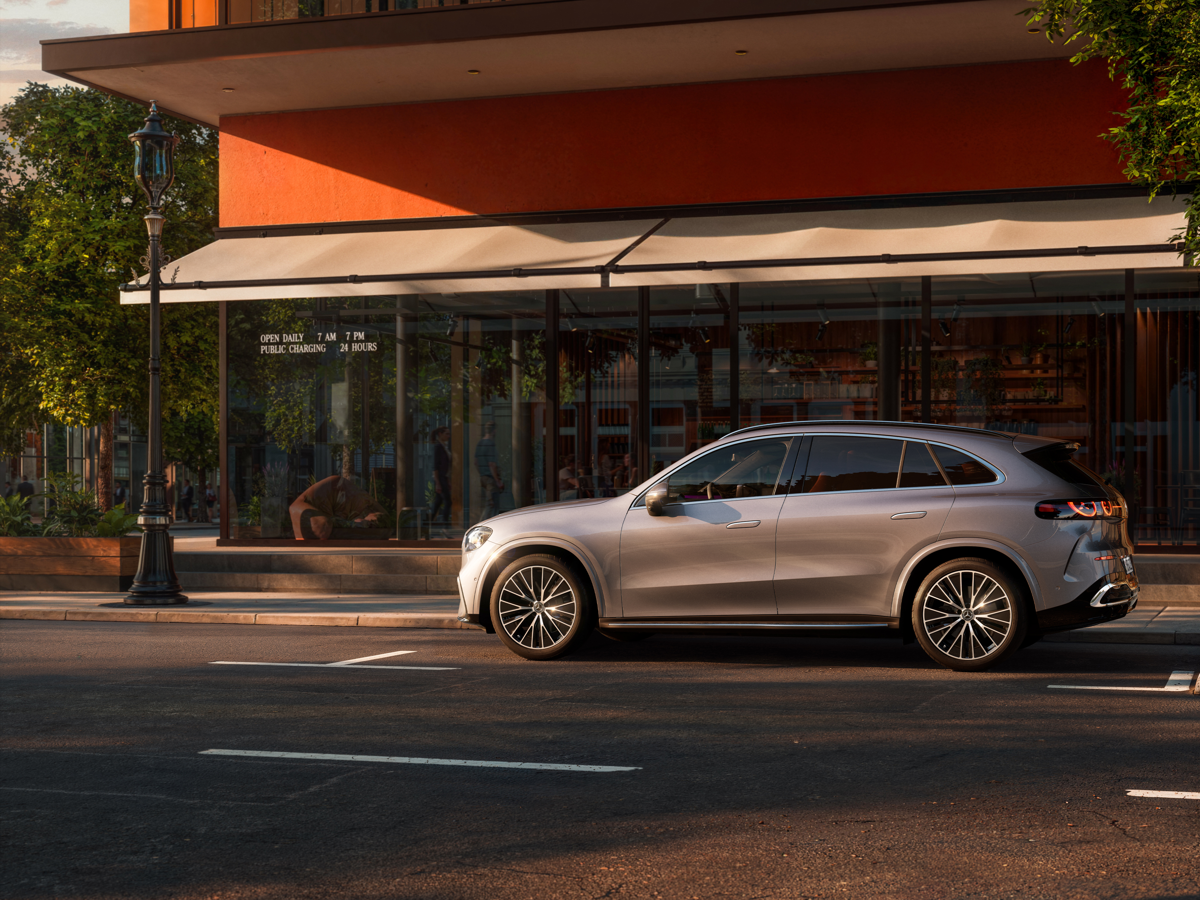 Exterior | GLC with EQ Technology | Mercedes-Benz The exterior of the new GLC with EQ Technology from Mercedes-Benz.