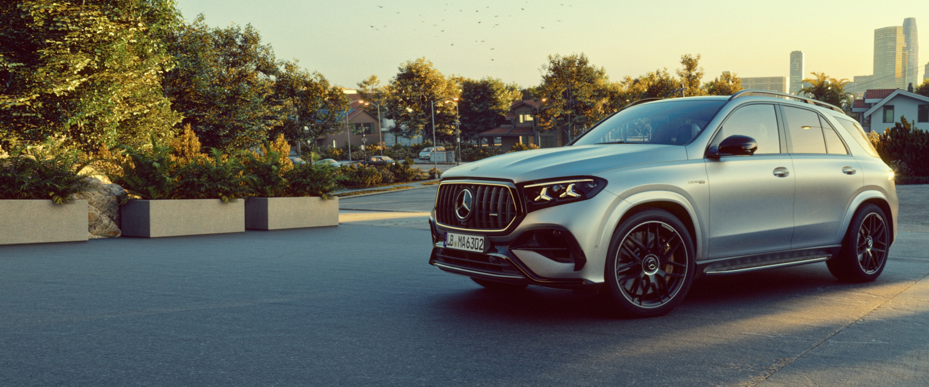 The new Mercedes-AMG GLE 63 S 4MATIC+ SUV.