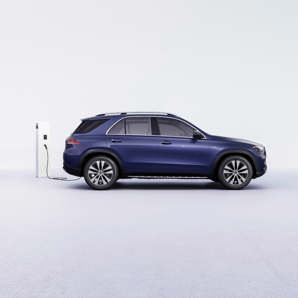 The GLE 350 de 4MATIC with EQ hybrid technology from Mercedes-Benz.