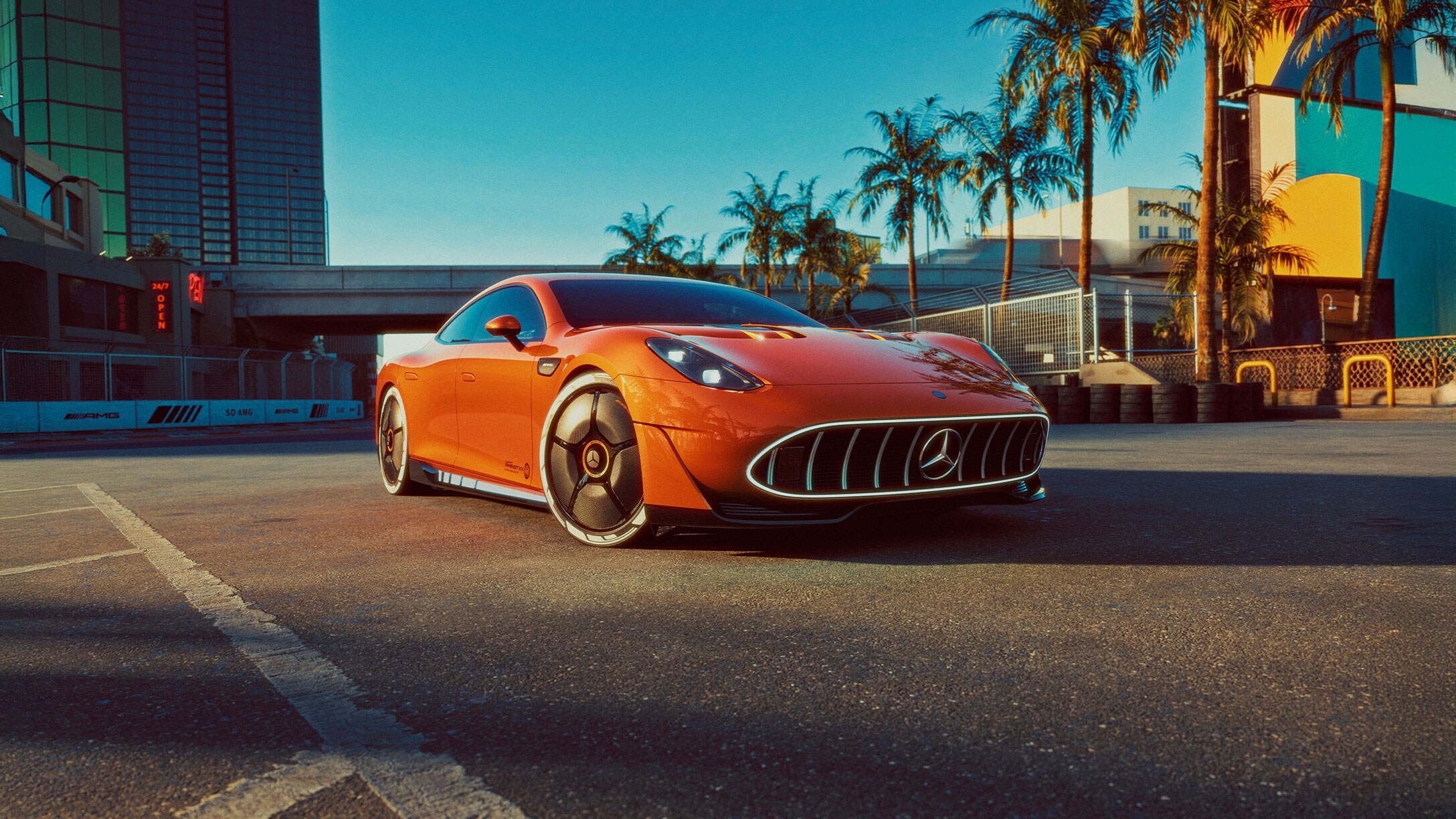 The new CONCEPT AMG GT XX with AMG Electric Architecture (AMG.EA) by Mercedes-AMG.