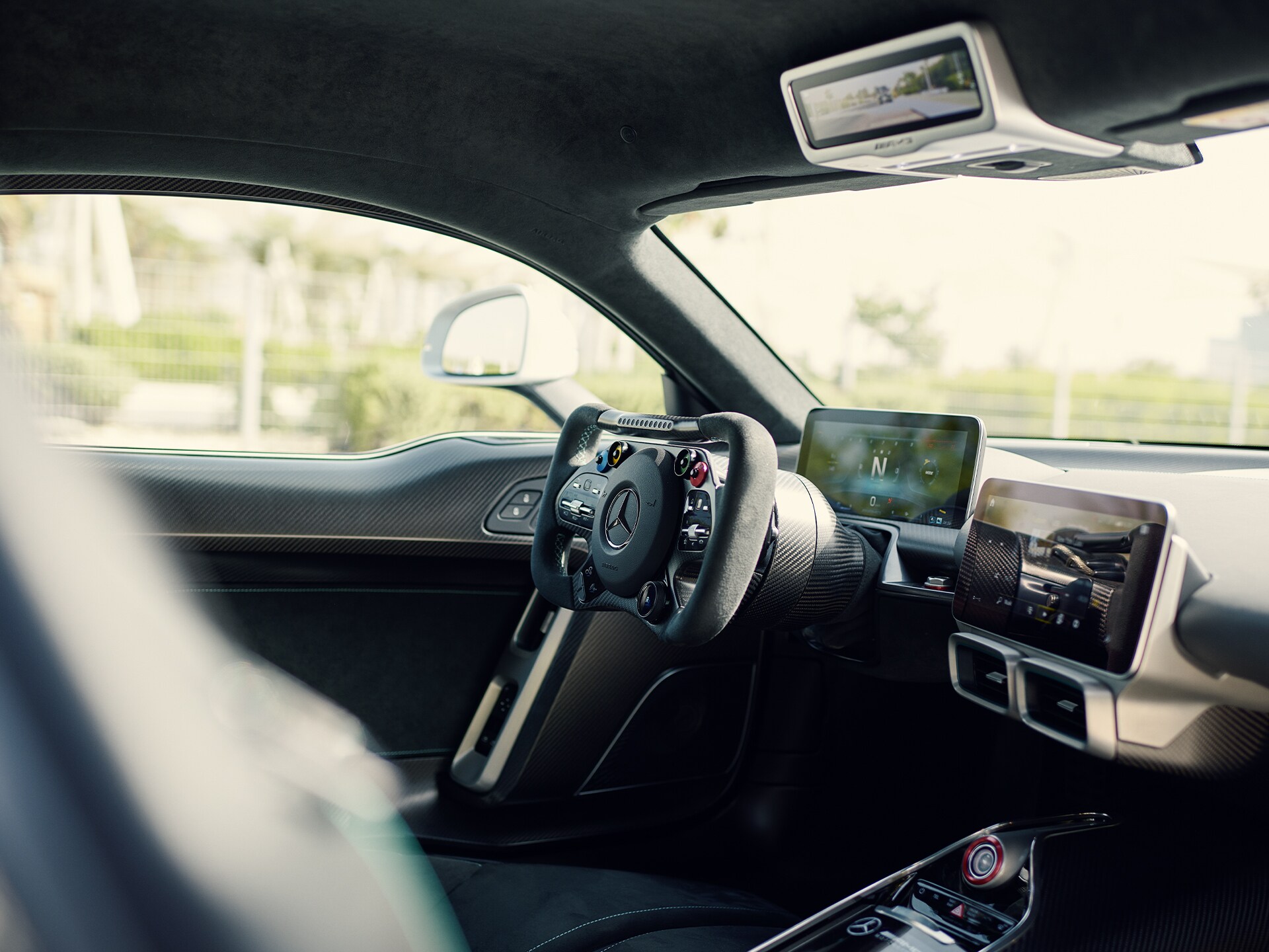 Interior of the ONE from Mercedes-AMG.