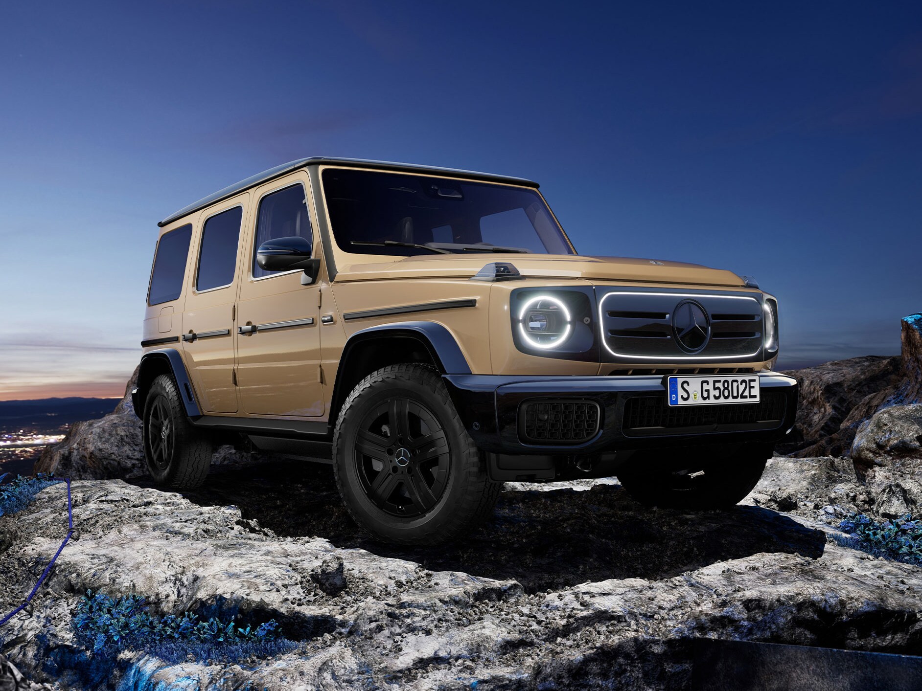 The Mercedes-Benz G 580 with EQ Technology.