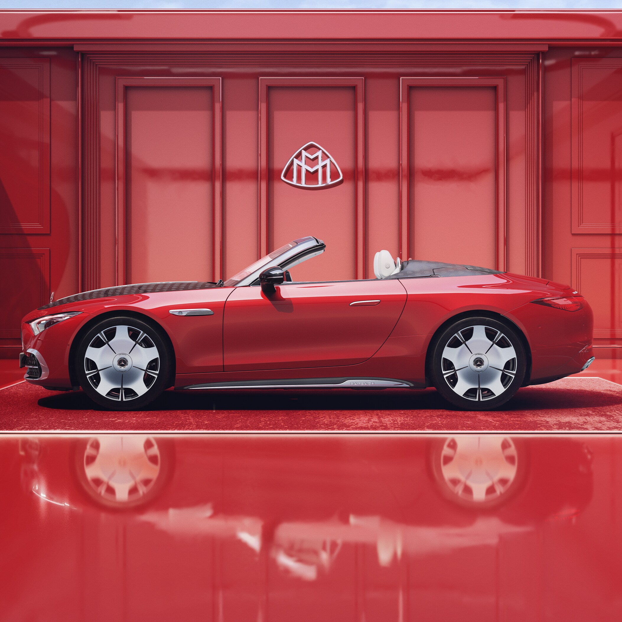 The Mercedes-Maybach SL 680 Monogram Series..
