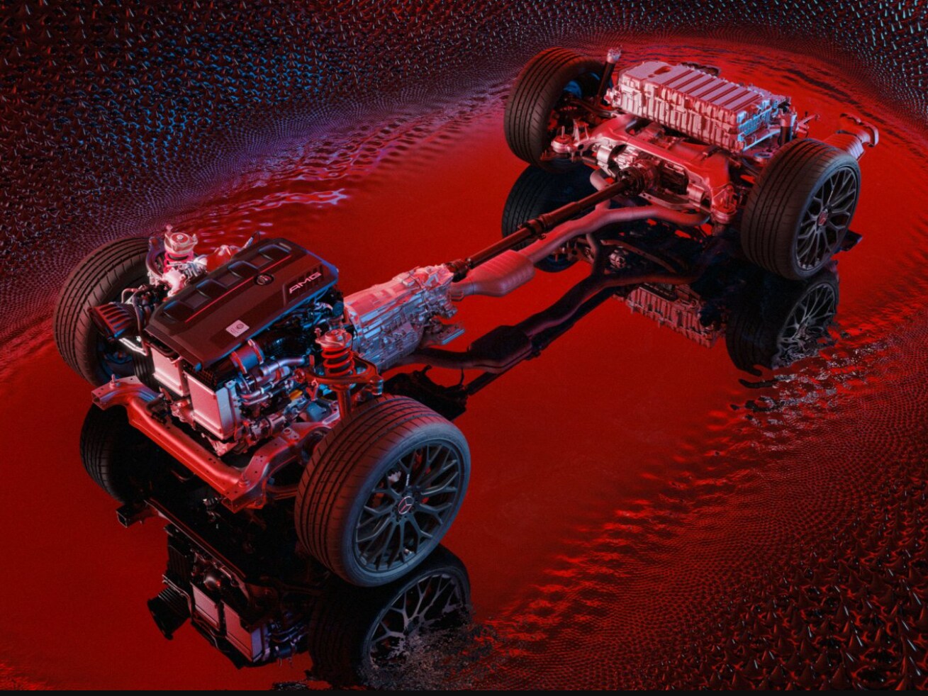 Mercedes-AMG e-model platform architecture