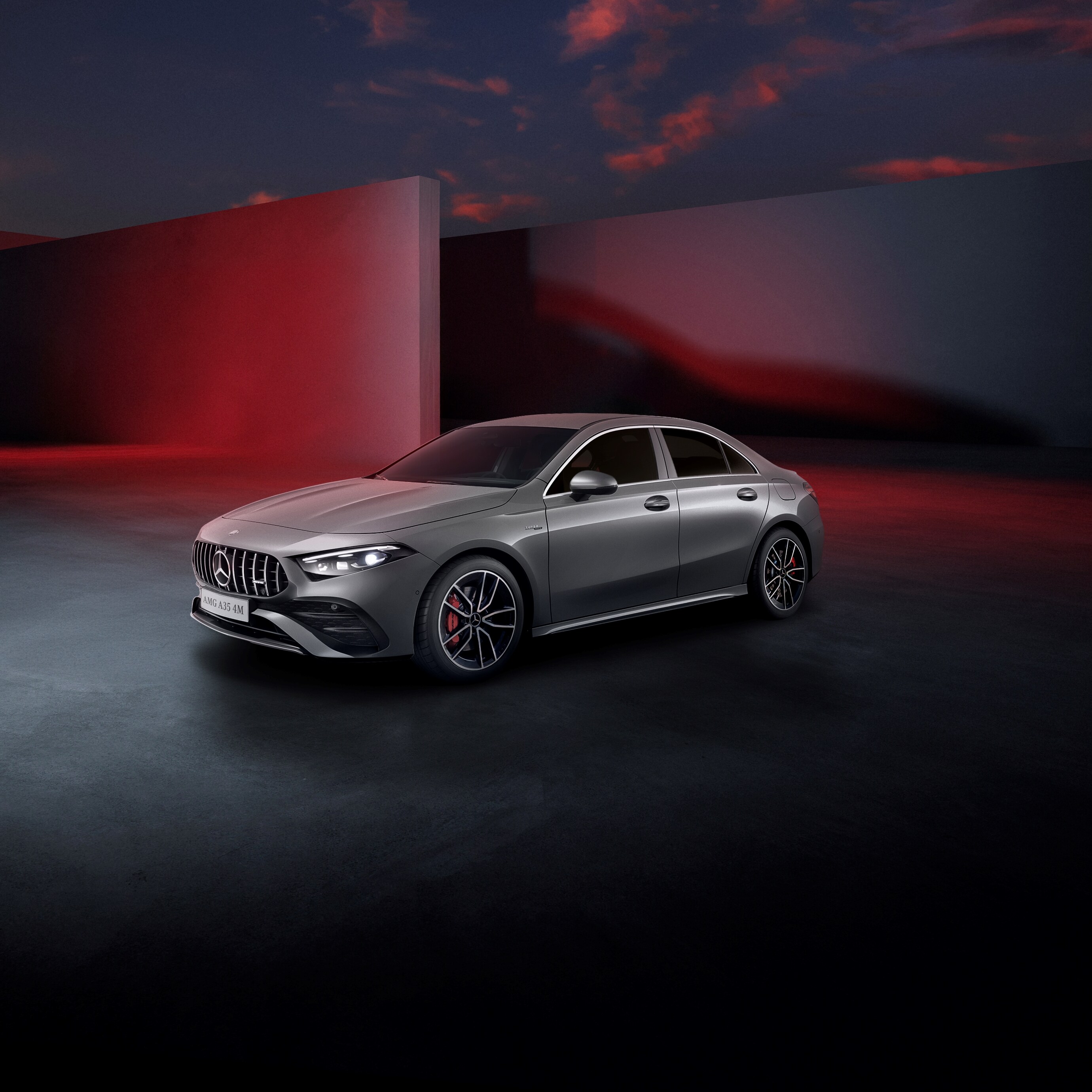 The Mercedes-AMG A-Class Sedan
