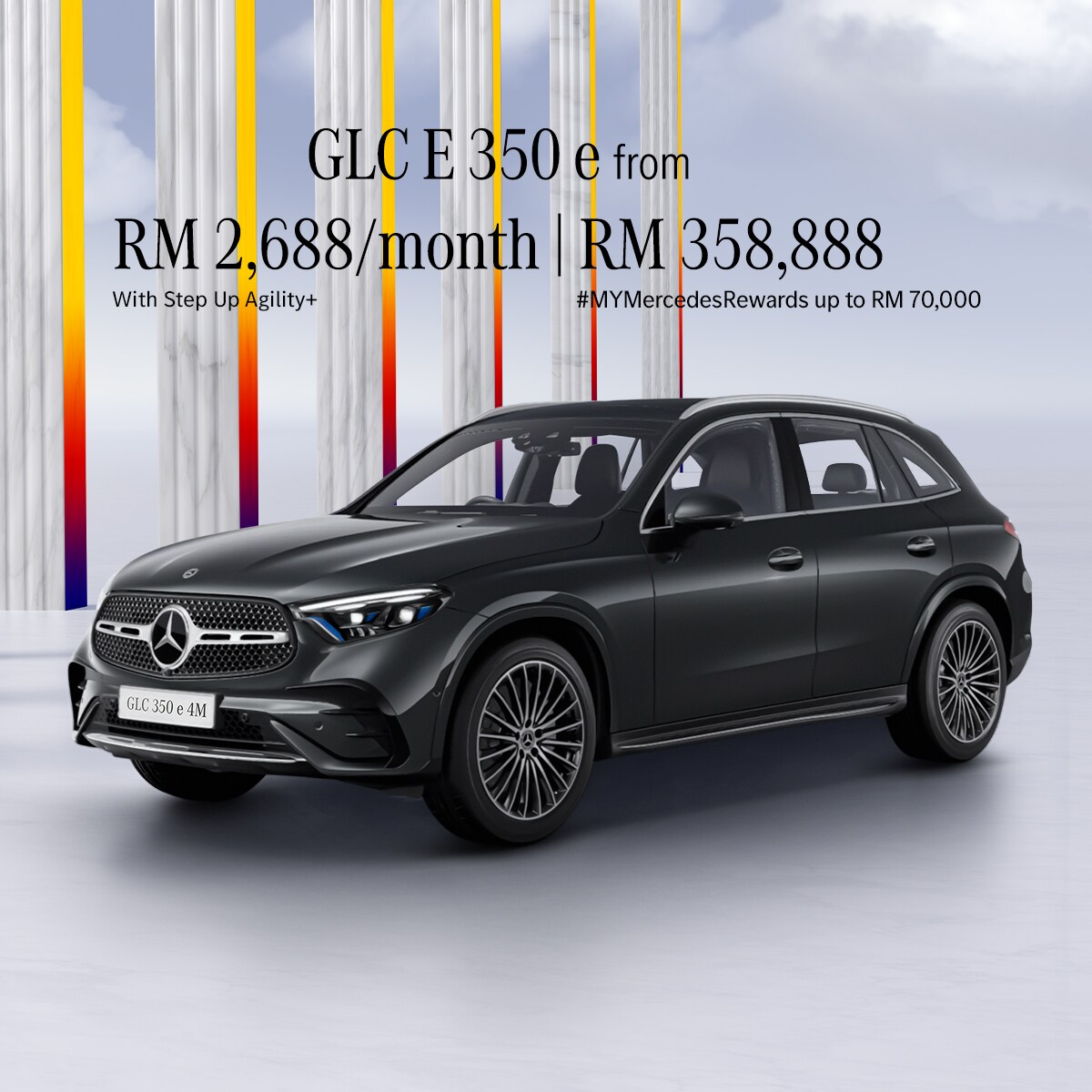 The new GLC 350 e - From RM358,888