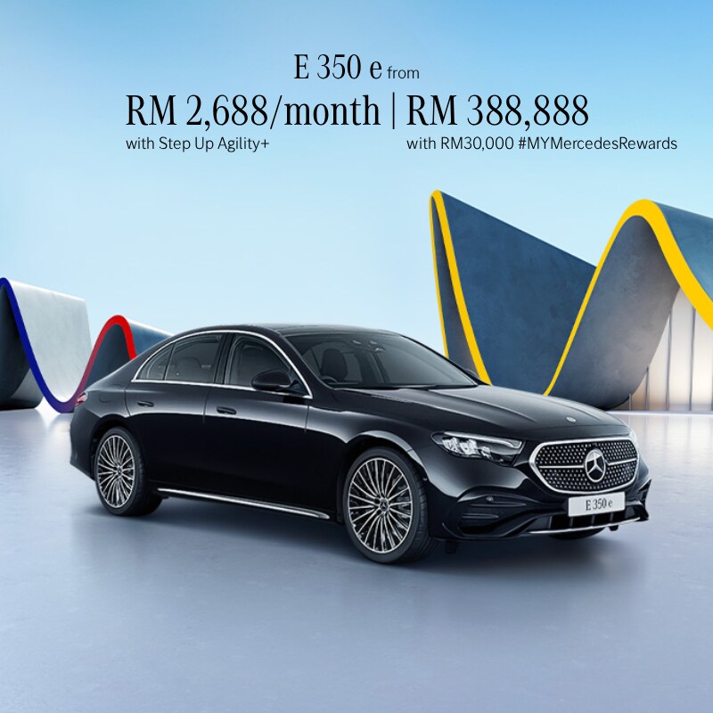 The new E 350 e - From RM388,888