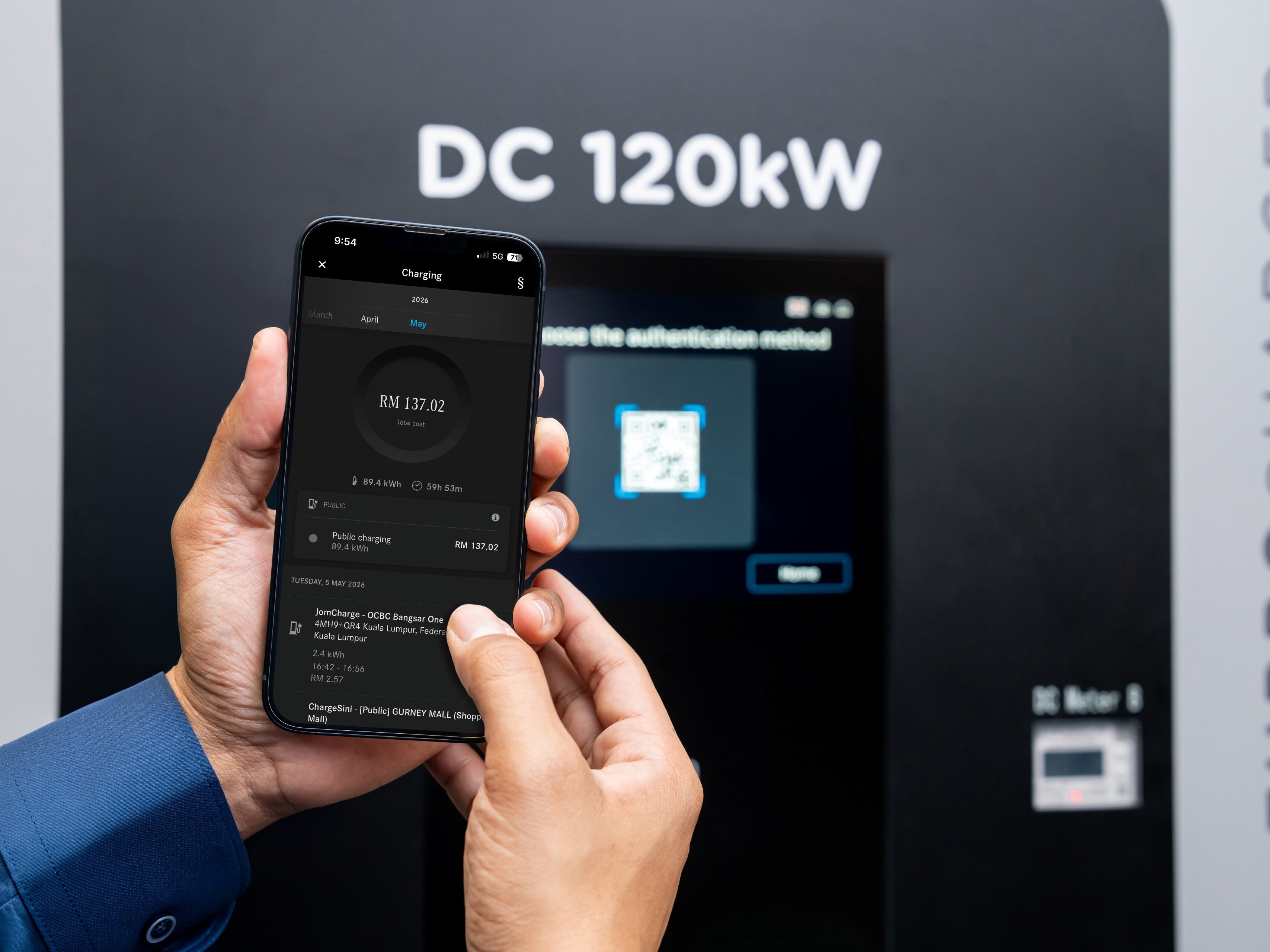 Seamless charging across Malaysia and Singapore