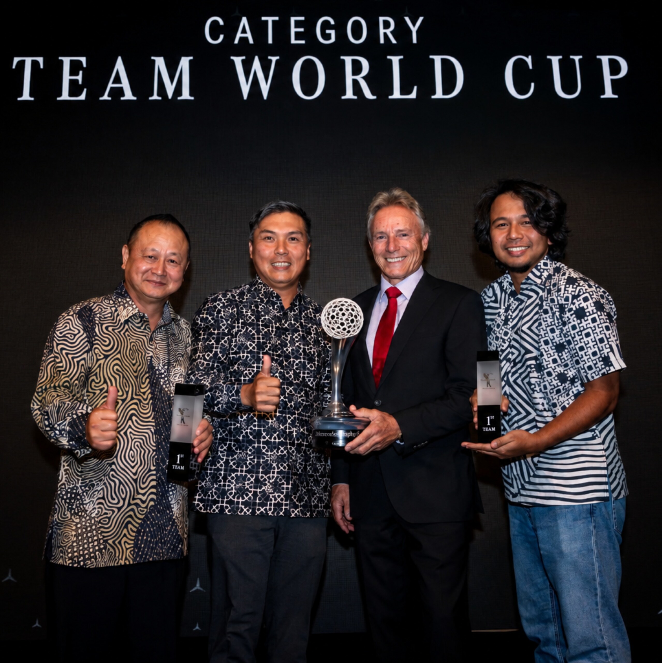 Malaysia crowned champions at the MercedesTrophy World Final in Germany.