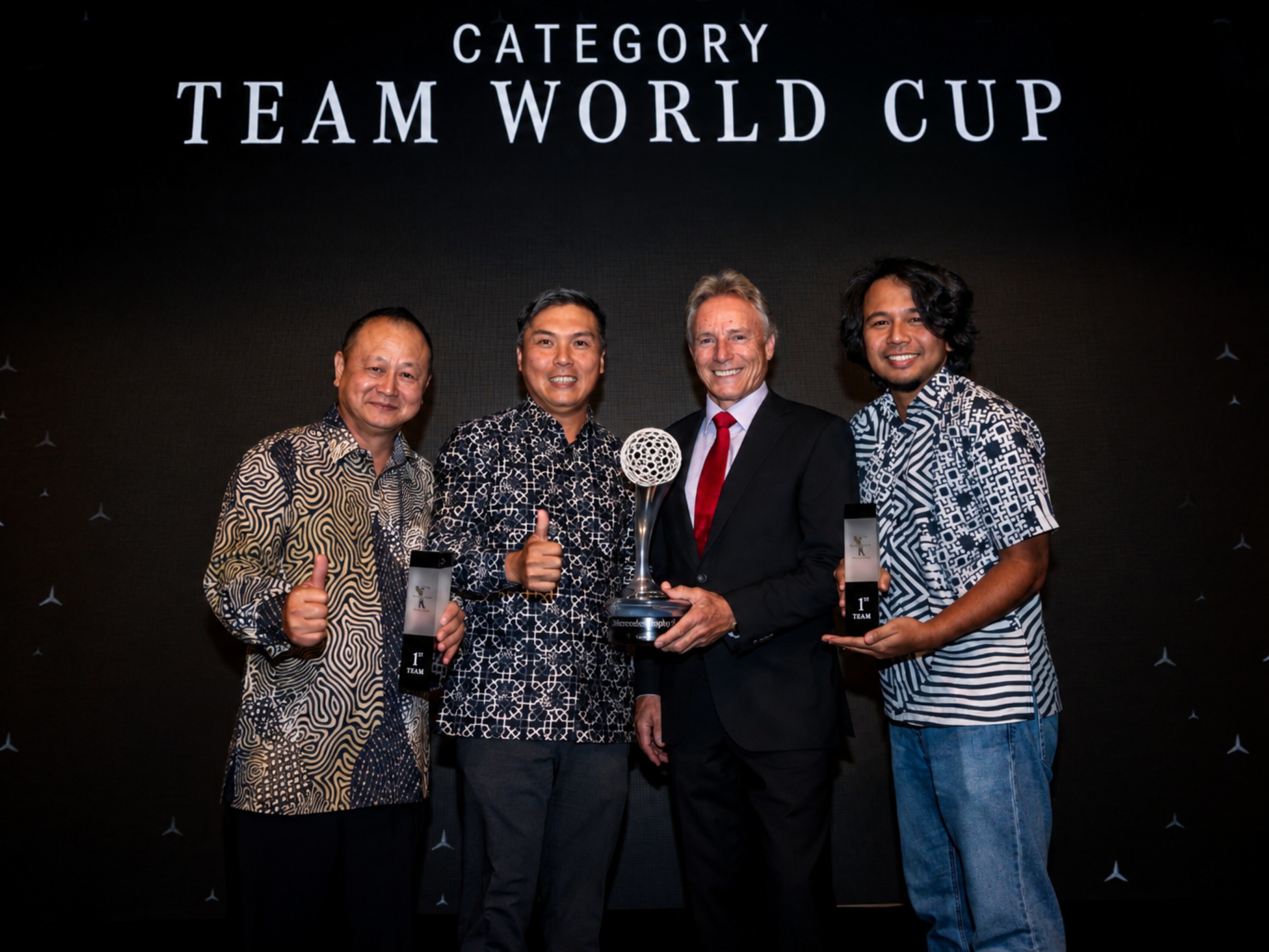 Malaysia crowned champions at the MercedesTrophy World Final in Germany