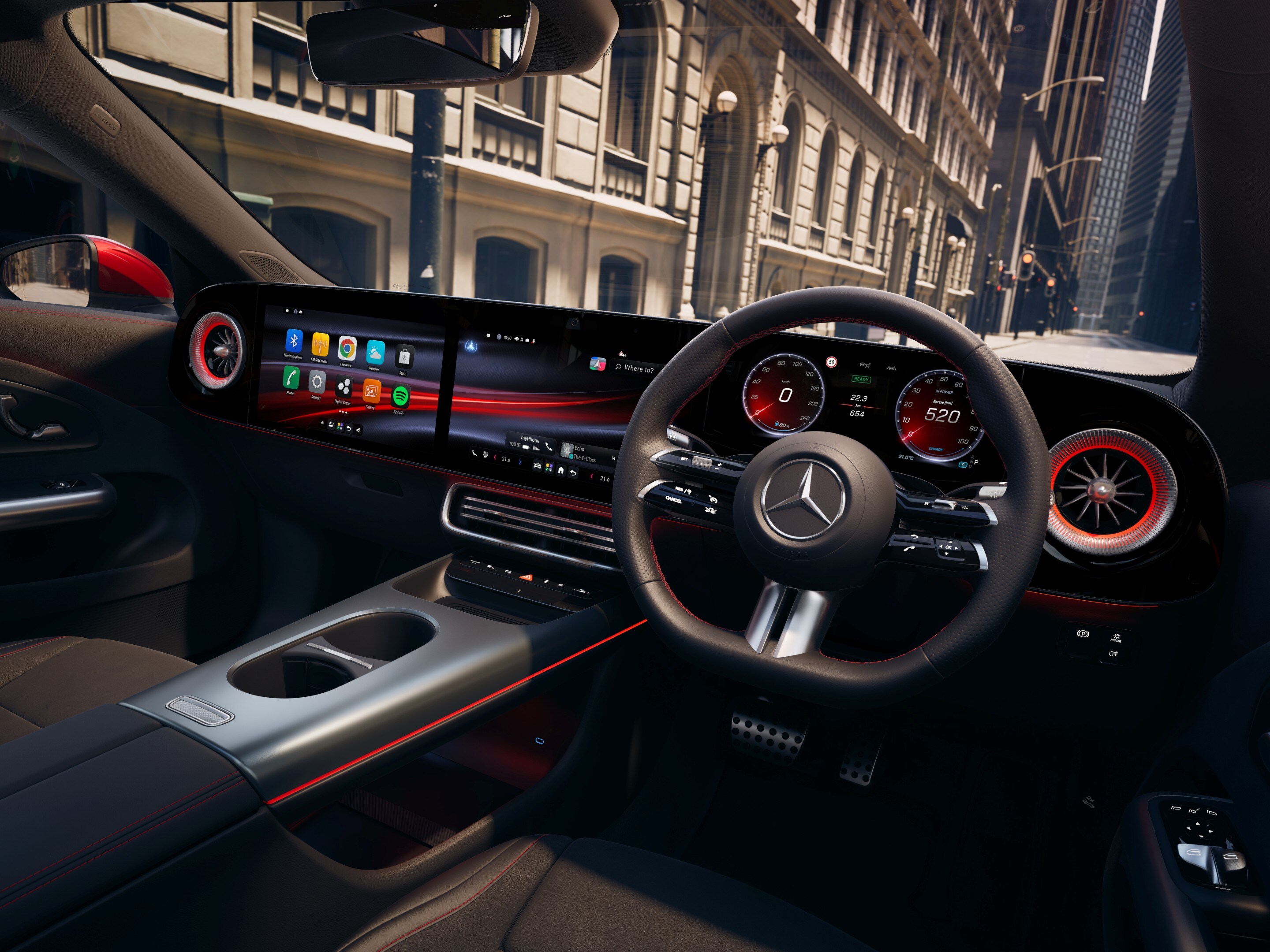 The all-new electric Mercedes-Benz CLA