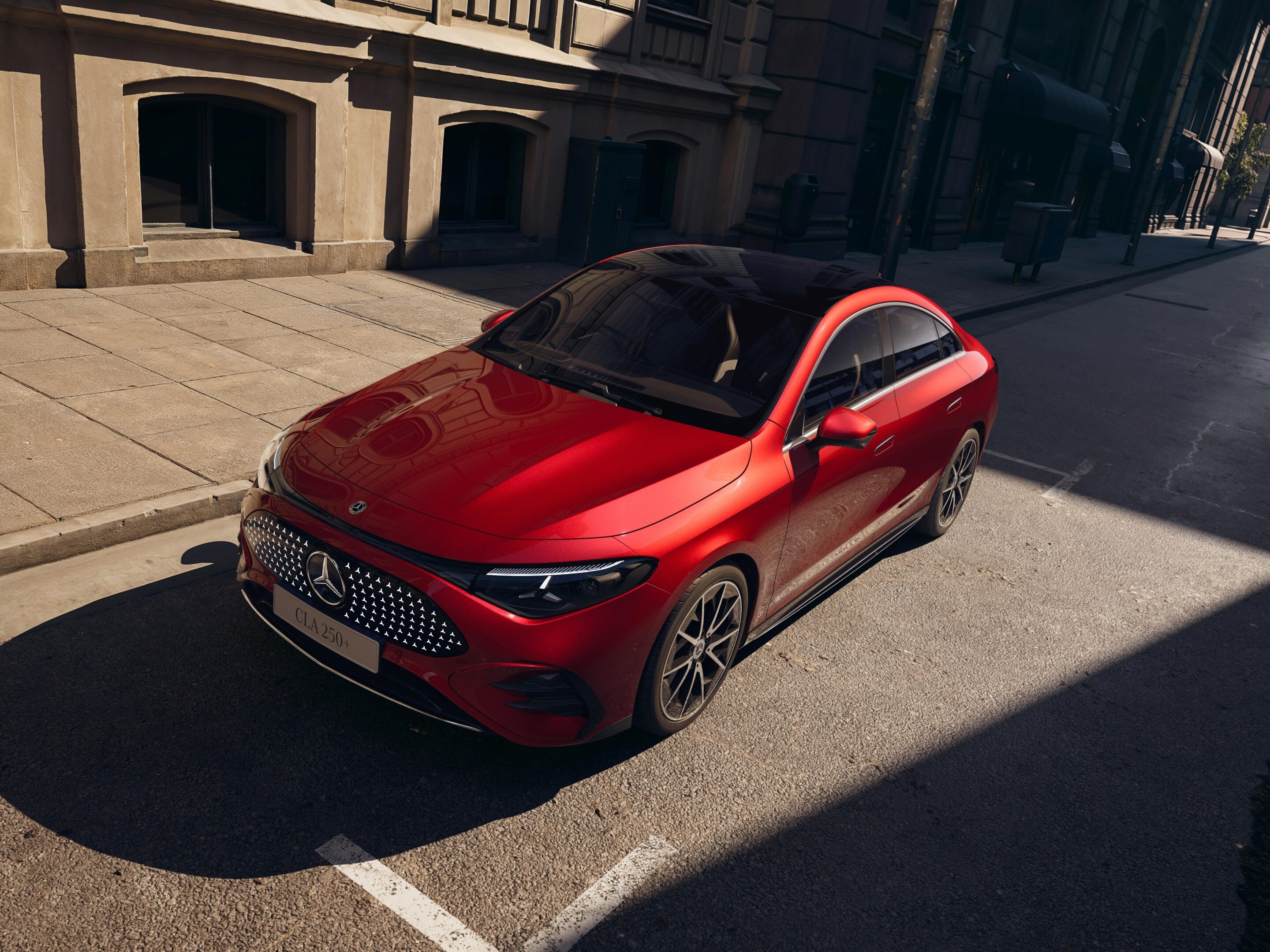 The all-new electric Mercedes-Benz CLA