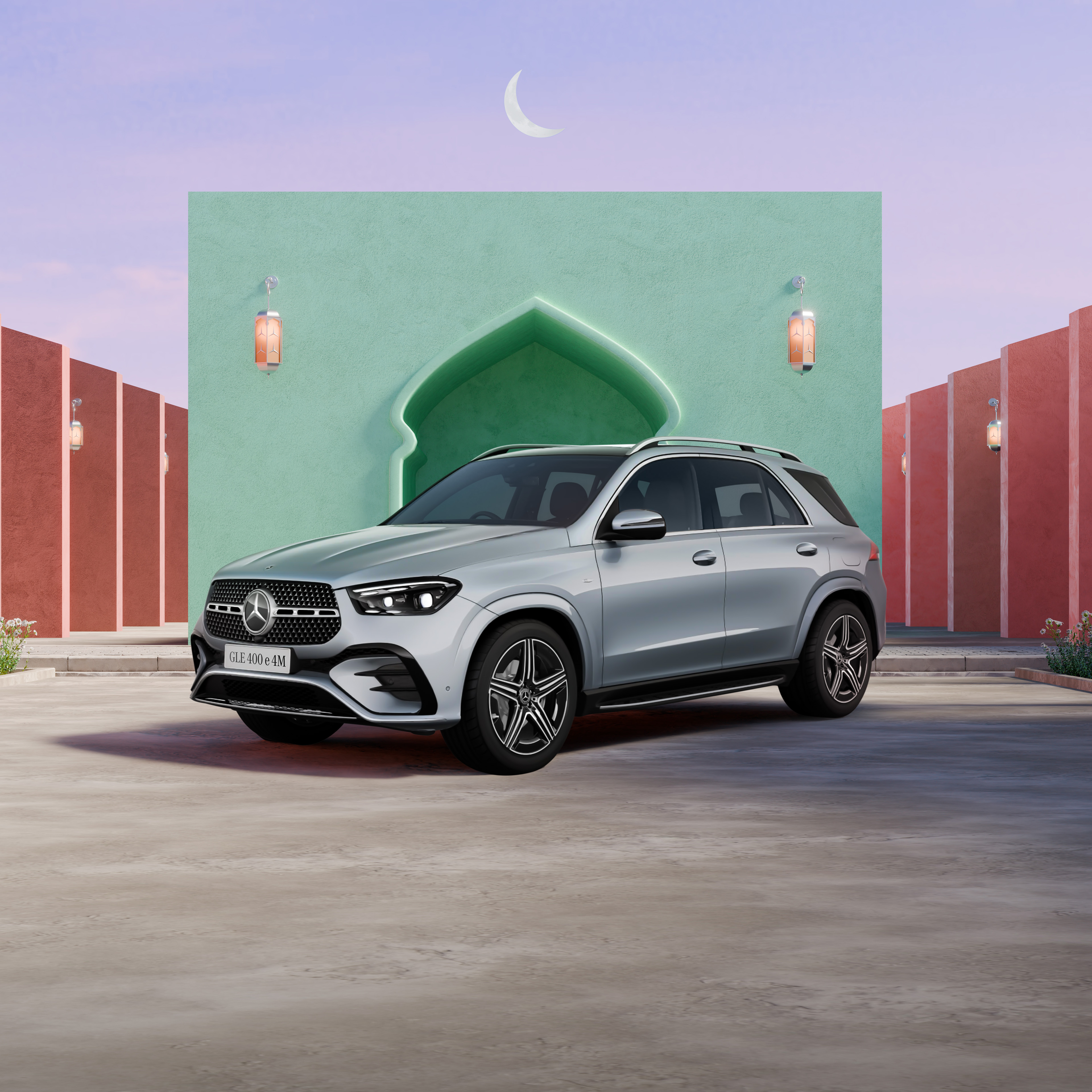 Know your way this Ramadan with the GLE 450 4MATIC