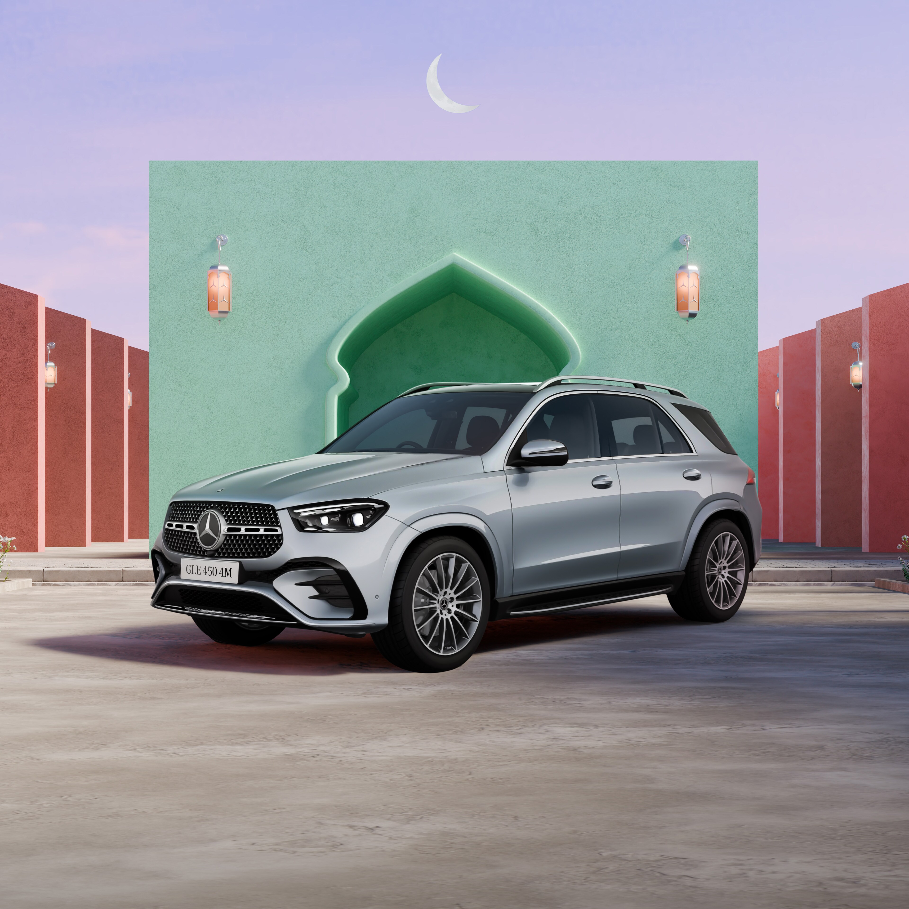 Know your way this Ramadan with the GLE 450 4MATIC