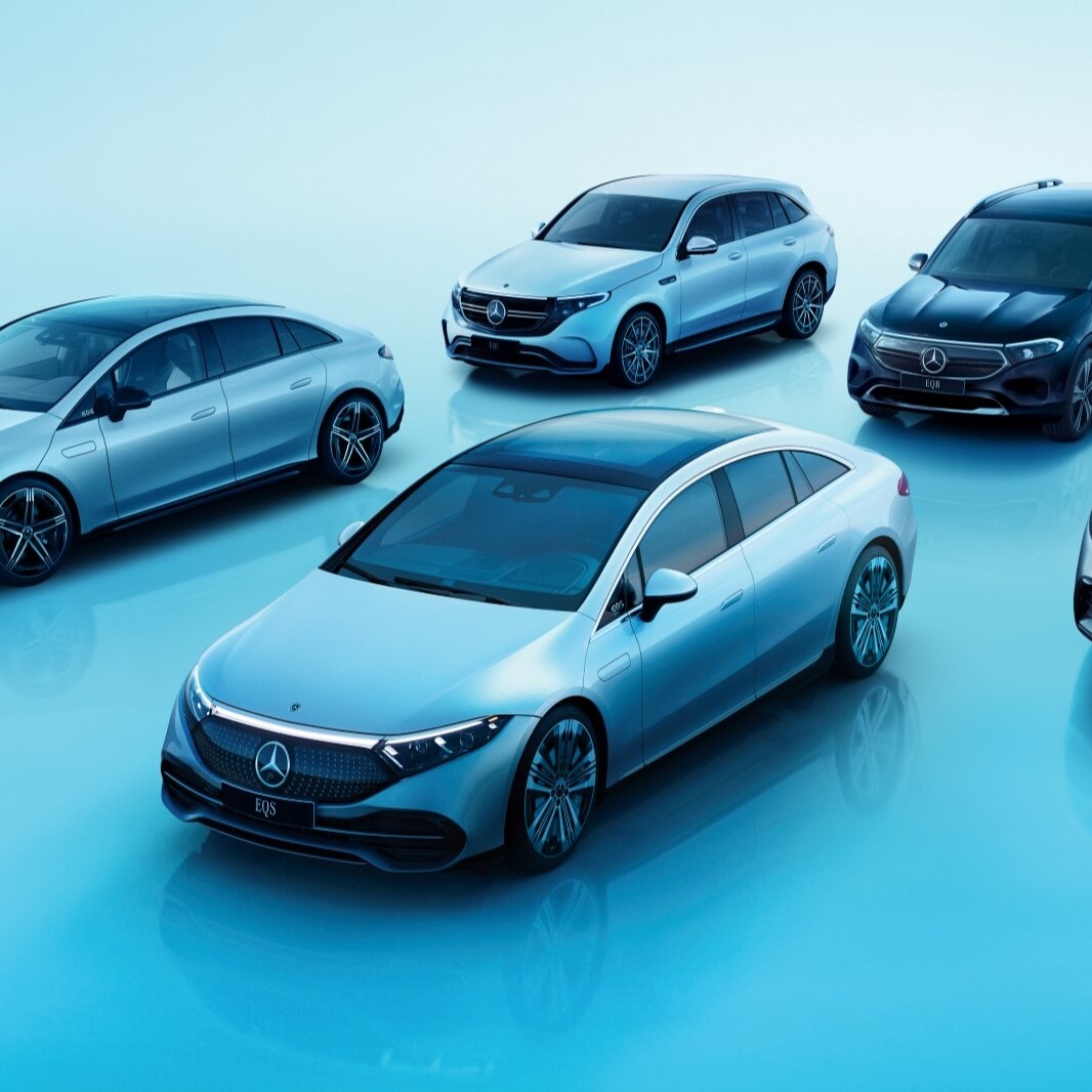Image of the Mercedes-Benz EQ range