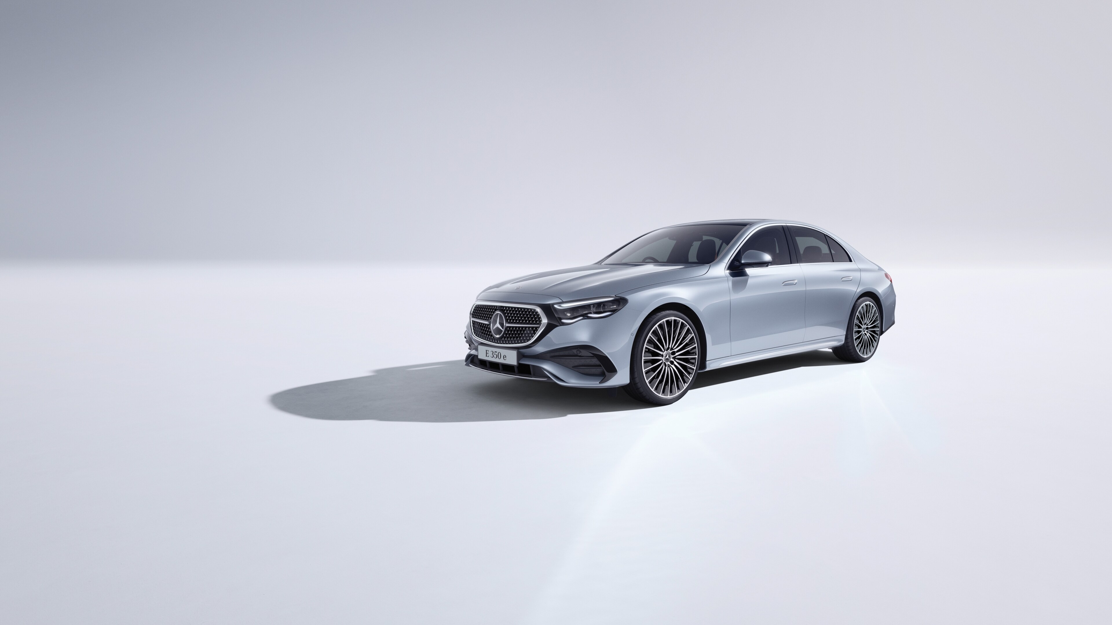The new E-Class on a white background