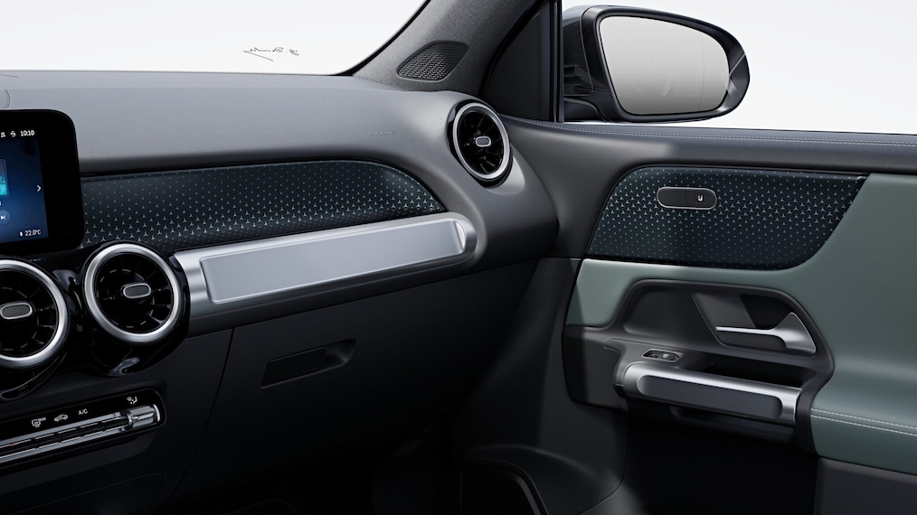 Close-up of the Star Pattern trim elements