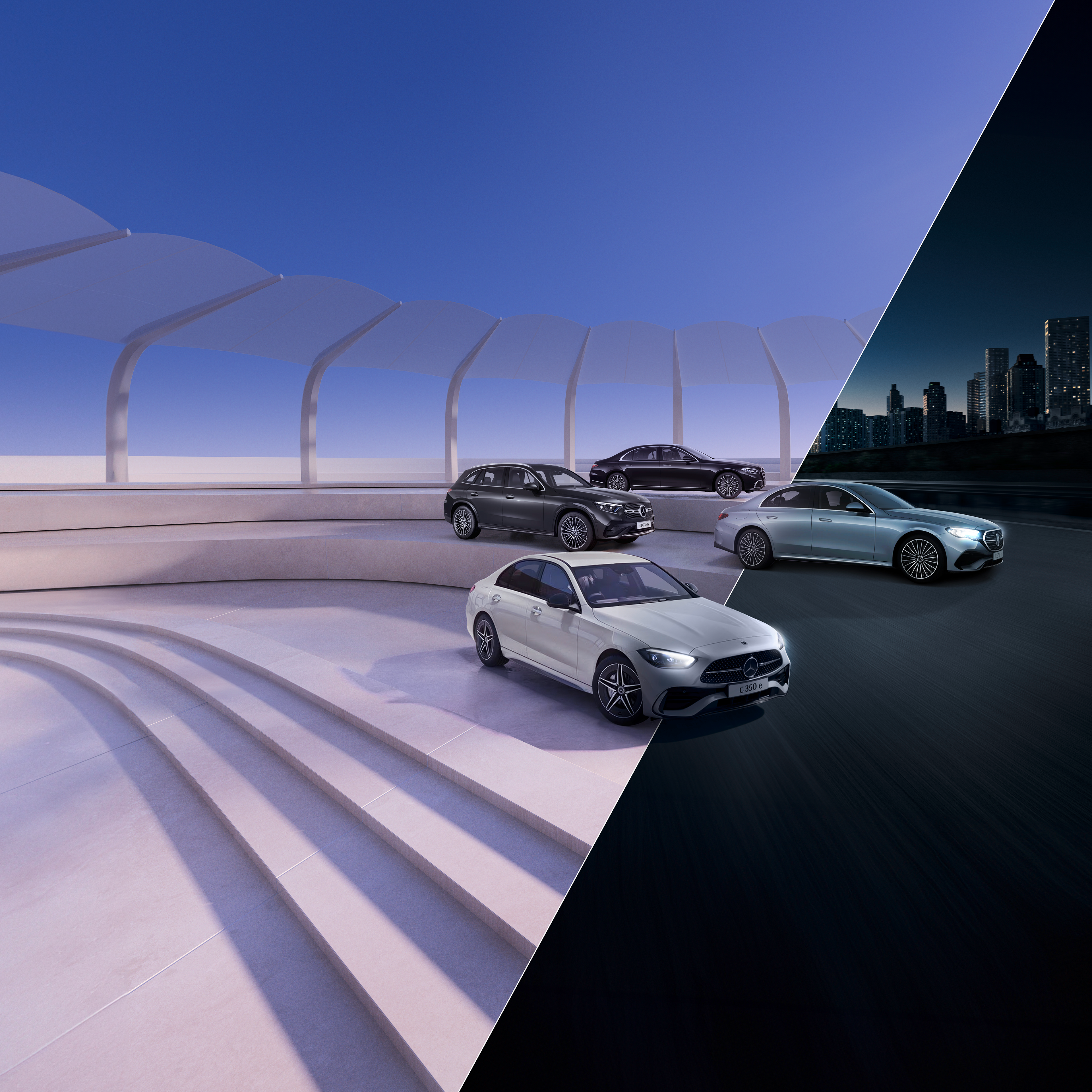 Plug-in hybrid models | Mercedes-Benz A range of plug-in hybrid vehicle from Mercedes-Benz.