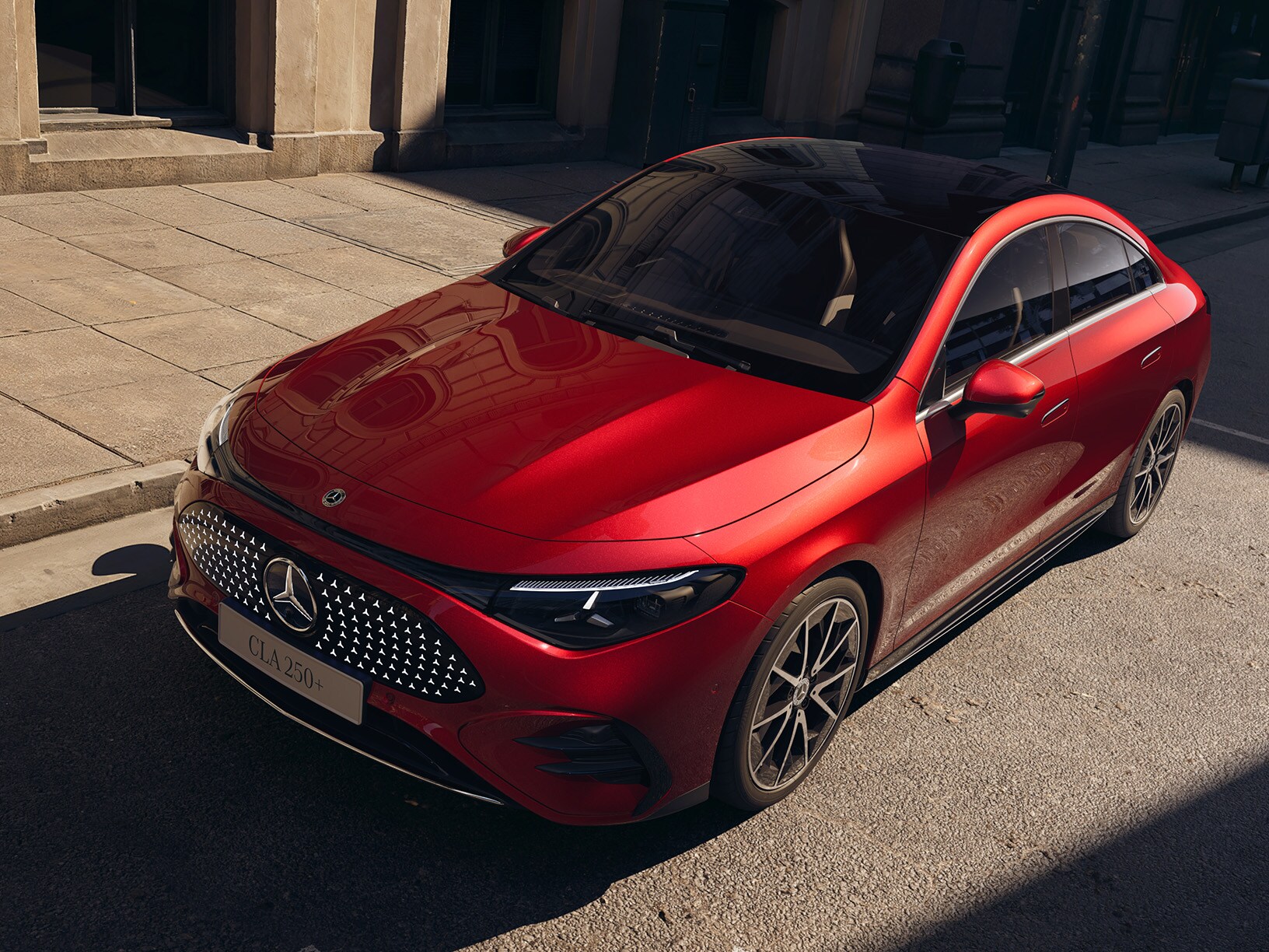 The all-new electric CLA.