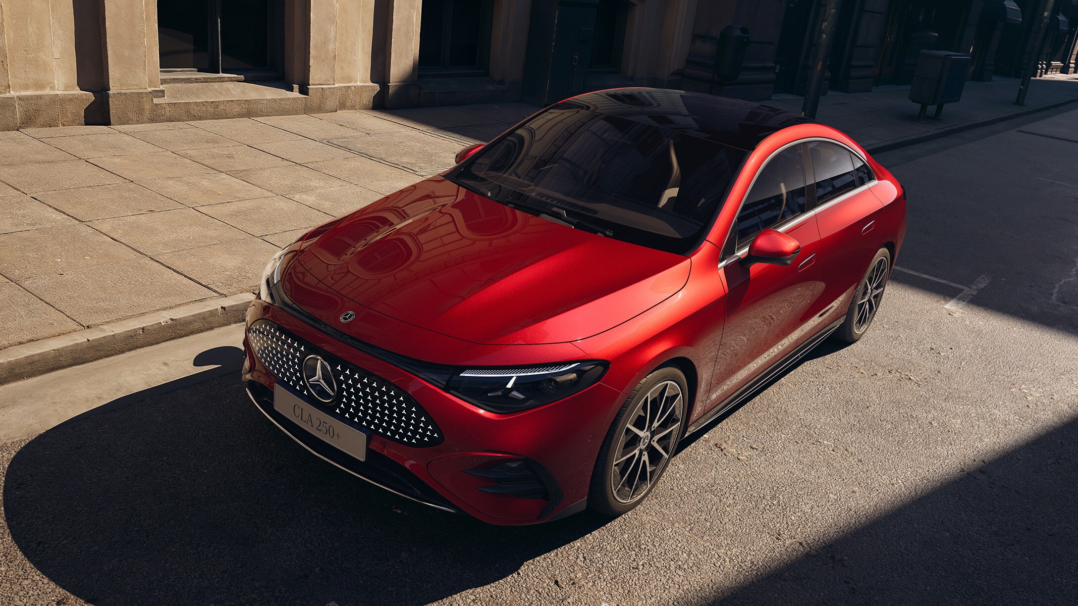 The all-new electric CLA.