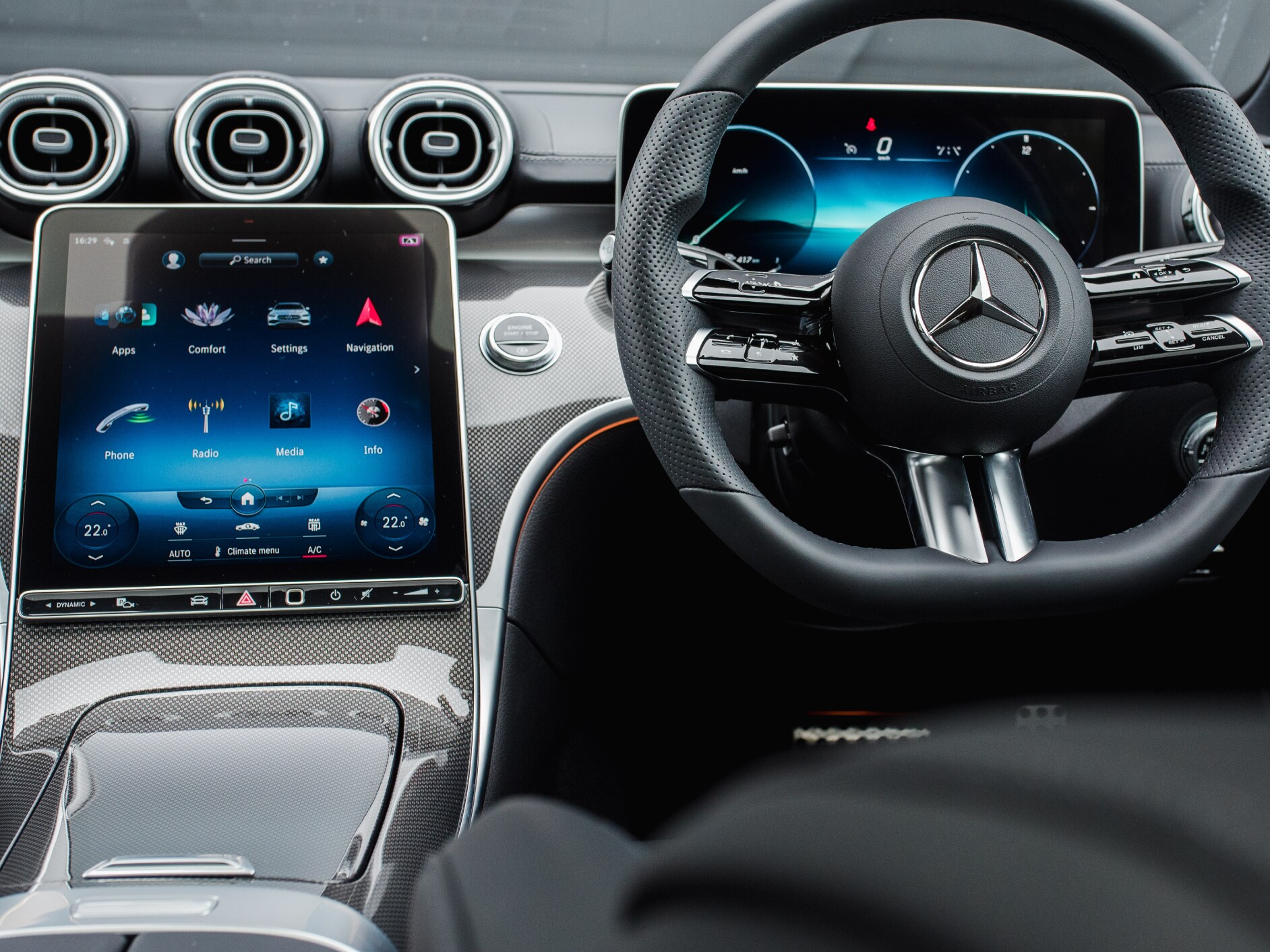 Image of the C-Class CKD interior