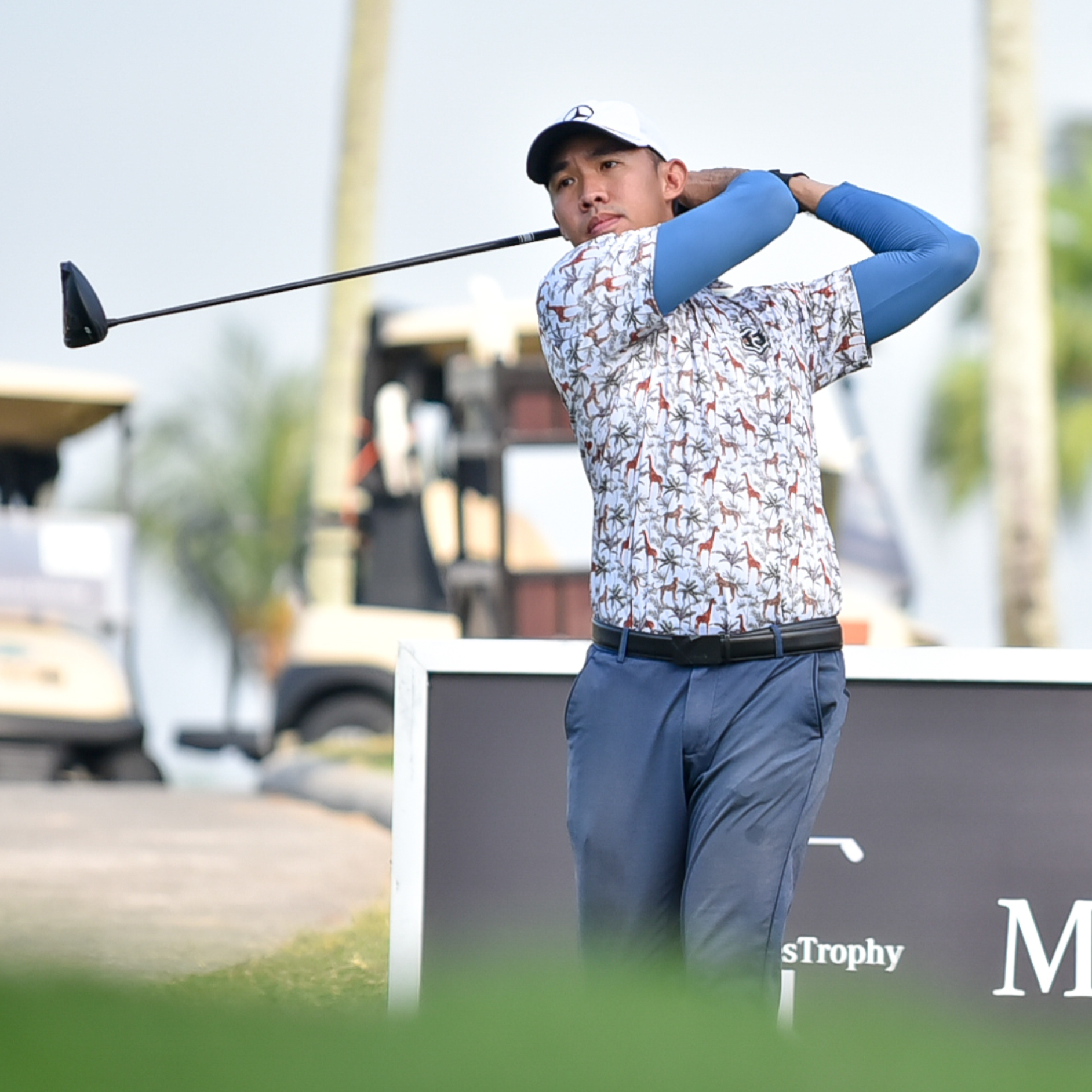 MercedesTropy 2022 National Finals - News & Events Article A MercedesTrophy 2022 National Finals participant takes a swing.
