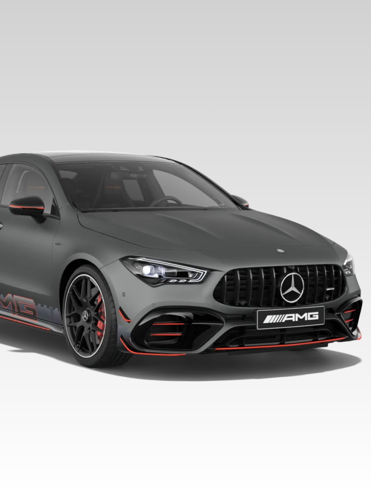 Front image of the Mercedes-AMG CLA 45 S 4MATIC+ Coupé Street Style Edition
