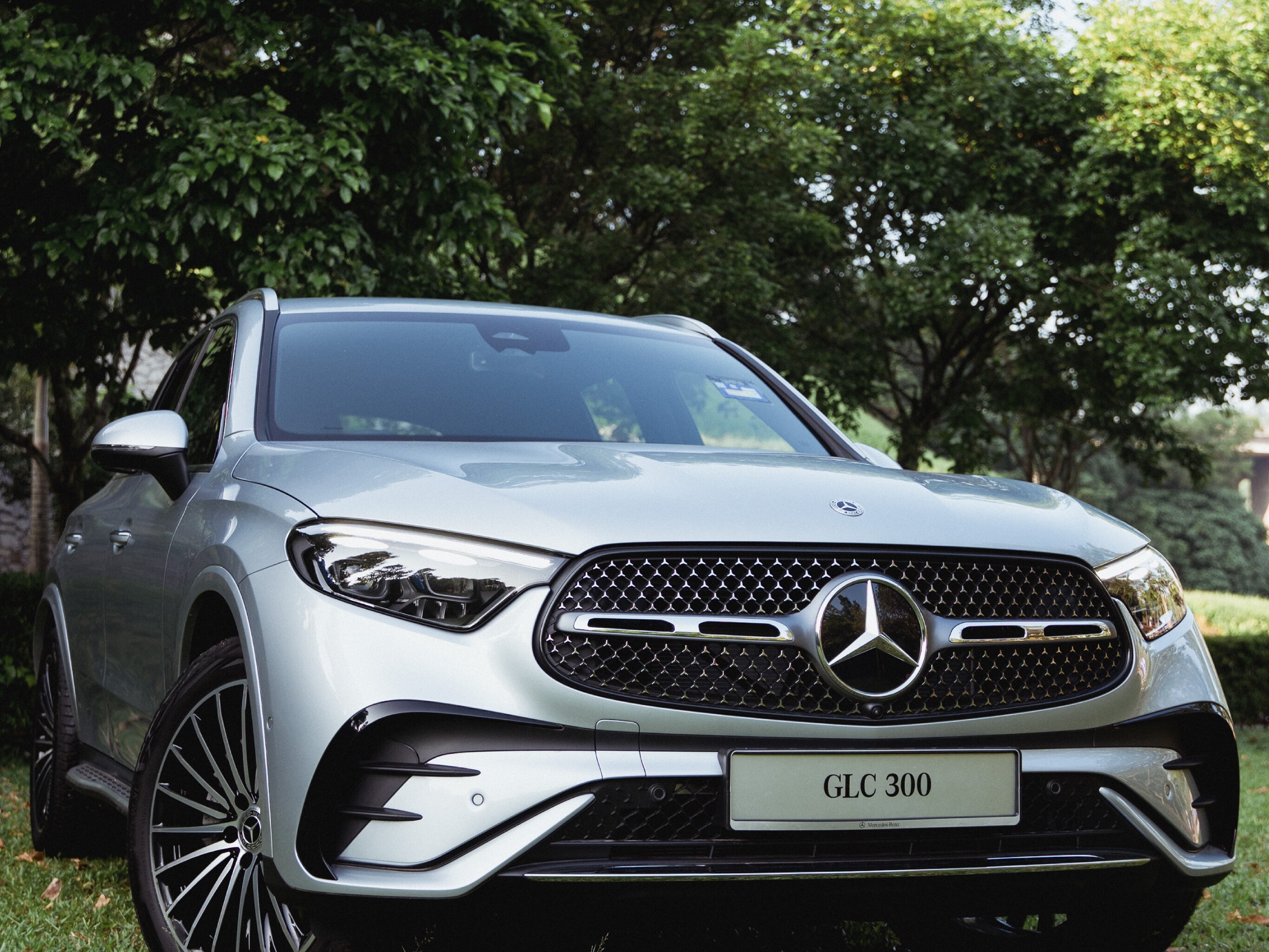 Front image of the new GLC