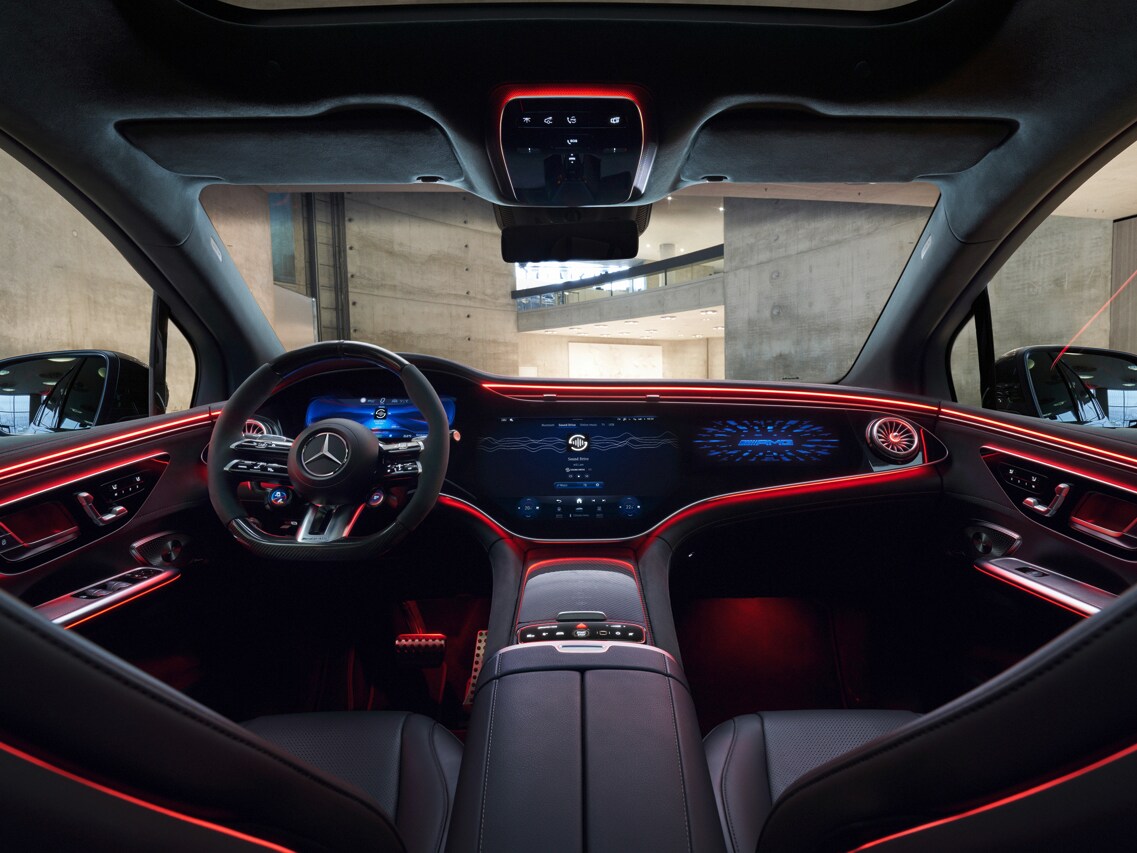 Interior of the new Concept CLA Class